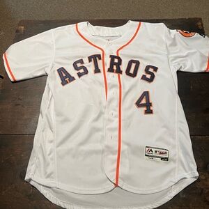 George Springer - Majestic White Houston Astros Jersey